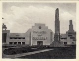 Fachada do Palácio das Colónias, Exposição Colonial Portuguesa, 1934, Porto | Portugal em postais antigos 