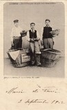 Bilhete postal de Lisboa, Distribuição do pão aos domicílios | Portugal em postais antigos