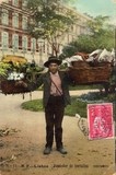 Bilhete postal de Lisboa, vendedor de hortaliça | Portugal em postais antigos