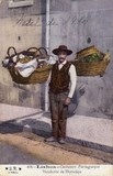 Bilhete postal de Vendedor de hortaliça, Lisboa  | Portugal em postais antigos