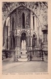 Bilhete postal antigo da Capela da Charola do Convento de Cristo, Tomar | Portugal em postais antigos