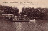 Bilhete postal dos Cais e Arco de Vizo-Rei, Velha Goa, India Portuguesa | Portugal em postais antigos
