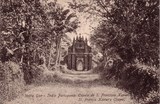 Bilhete postal da Capela de São Francisco Xavier, Velha Goa, India Portuguesa | Portugal em postais antigos