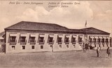 Bilhete postal do Palácio do Governador geral, Nova Goa, India Portuguesa | Portugal em postais antigos