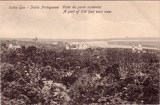 Bilhete postal da Vista da parte ocidental, Velha Goa, India Portuguesa | Portugal em postais antigos