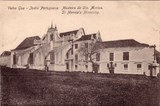Bilhete postal do Mosteiro de Santa Monica, Velha Goa, India Portuguesa | Portugal em postais antigos