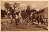 Bilhete postal ilustrado antigo da Rua Machado dos Santos, Inhambane,  Moçambique | Portugal em postais antigos
