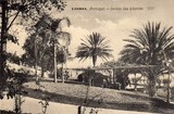 Bilhete postal ilustrado de do Jardim das Albertas, Lisboa | Portugal em postaisantigos