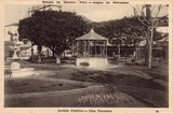 Bilhete postal do Jardim Público, Angra do Heroísmo, Açores | Portugal em postais antigos
