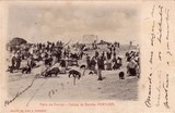 Bilhete postal de Caldas da Rainha, Feira de porcos | Portugal em postais antigos