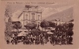 Bilhete postal de Lousã, Praça do mercado | Portugal em postais antigos