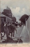 Bilhete postal de Mafra, a caminho da feira | Portugal em postais antigos