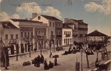 Bilhete postal de Praça Souza Oliveira, Nazaré | Portugal em postais antigos