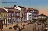 Bilhete postal de Nazaré, Praça Souza Oliveira | Portugal em postais antigos