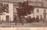 Bilhete postal de Nisa, Praça da República | Portugal em postais antigos