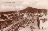 Bilhete postal de Portalegre, mercado | Portugal em postais antigos