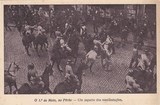 Bilhete postal ilustrado do 1° de Maio no Porto: um aspecto das manifestações  | Portugal em postais antigos 