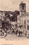 Bilhete postal de Sintra, antigo mercado e cadeia | Portugal em postais antigos