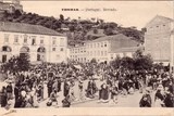 Bilhete postal de Tomar, Mercado | Portugal em postais antigos