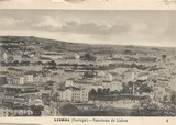 Bilhete postal ilustrado de Lisboa, panorama | Portugal em postais antigos