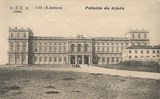 Bilhete postal ilustrado de Lisboa, Palácio da Ajuda | Portugal em postais antigos 