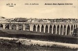 Bilhete postal ilustrado de Lisboa, Aqueduto das Águas Livres - 3 | Portugal em postais antigos