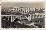 Bilhete postal ilustrado de Lisboa, Viaduto Duarte Pacheco | Portugal em postais antigos