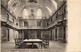 Bilhete postal de Lisboa: Biblioteca da Academia Real das Ciências | Portugal em postais antigos