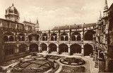 Bilhete postal de Lisboa, Portugal: Mosteiro dos Jerónimos - Claustro exterior - Belém. 8