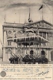 Bilhete postal antigo de Lisboa: Coreto no Largo do Município | Portugal em postais antigos