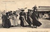 Bilhete postal ilustrado de Lisboa: Vendedoras de peixes | Portugal em postais antigos