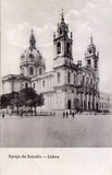 Bilhete postal ilustrado de Lisboa, Basílica da Estrela -3 | Portugal em postais antigos