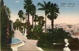 Bilhete postal de Lisboa : Jardim São Pedro de Alcântara - 19  | Portugal em postais antigos