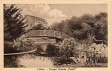 Bilhete postal ilustrado de Lisboa, Ponte do Campo Grande | Portugal em postais antigos