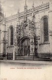 Bilhete postal de Lisboa, Portugal: Portal sul da Igreja Santa Maria de Belém - Mosteiro dos Jerónimos.