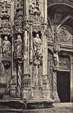 Bilhete postal de Lisboa, Portugal: Detalhe do Portal sul da Igreja Santa Maria de Belém - Mosteiro dos Jerónimos.