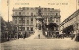 Bilhete postal de Lisboa : Praça Luís de Camões - 3  | Portugal em postais antigos