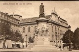 Bilhete postal de Lisboa : Estátua Luís de Camões - 2  | Portugal em postais antigos