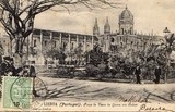 Bilhete postal de Lisboa, Portugal: Praça de Vasco de Gama, em Belém