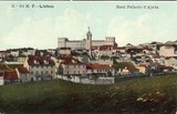 Bilhete postal ilustrado de Lisboa, Palácio Nacional da Ajuda | Portugal em postais antigos