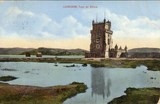Bilhete postal antigo de Lisboa , Portugal: Torre de Bélem - 14