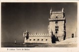 Bilhete postal antigo de Lisboa , Portugal: Torre de Bélem - 172