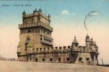 Bilhete postal antigo de Lisboa , Portugal: Torre de Bélem - 99