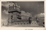 Bilhete postal antigo de Lisboa , Portugal: Torre de Bélem - 176