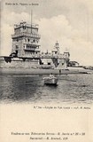 Bilhete postal antigo de Lisboa , Portugal: Torre de Bélem - 32