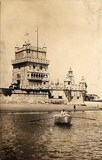 Bilhete postal antigo de Lisboa , Portugal: Torre de Bélem - 38