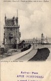 Bilhete postal antigo de Lisboa , Portugal: Torre de Bélem - 51