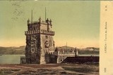Bilhete postal antigo de Lisboa , Portugal: Torre de Bélem - 73