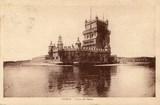 Bilhete postal antigo de Lisboa , Portugal: Torre de Bélem - 79