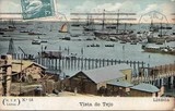 Bilhete postal ilustrado de Lisboa, Vista do Tejo | Portugal em postais antigos